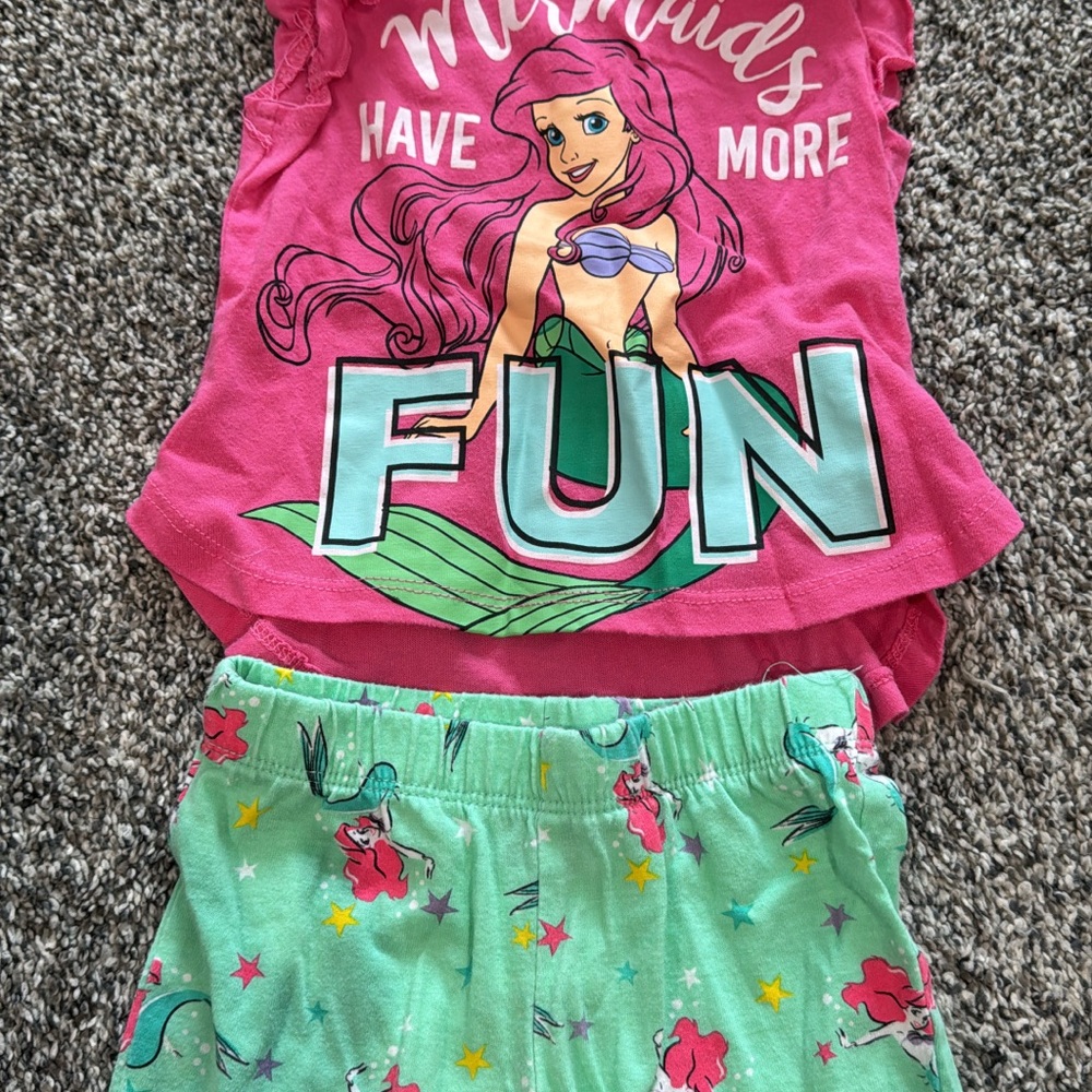 Pink and Green Kids Matching Set